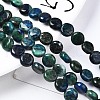 Natural Chrysocolla and Lapis Lazuli Beads Strands X-G-N330-032B-01-4