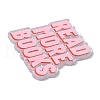 Reading Theme Printed Acrylic Pendants OACR-E042-02E-2