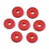 Handmade Polymer Clay Beads X-CLAY-Q251-6.0mm-40-2