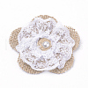 Handmade Jute Twine Woven Costume Accessories with Lace WOVE-R102-01-1