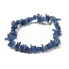 Natural Kyanite Chip Beads Stretch Bracelets for Men Women BJEW-L693-001-2