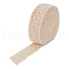 12 Yards Cotton Rhombus Lace Ribbons DIY-WH0580-03-1