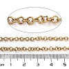 PVD Vacuum Plating 304 Stainless Steel Rolo Chains CHS-H026-08A-G-2