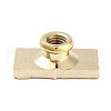 Wood Grain Brass Stamp Head AJEW-M036-03G-3