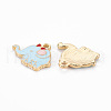 Alloy Enamel Pendants ENAM-N048-007A-3