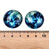 Fluorescent Glass Cabochons GGLA-T004-12C-3