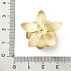 Rack Plating Brass Bead Caps KK-S406-01G-A-3