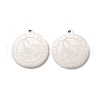 Non-Tarnish 304 Stainless Steel Pendants STAS-A074-03F-P-2