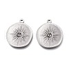 304 Stainless Steel Pendants X-STAS-F263-16AS-1