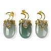 Natural Green Aventurine Lazuli Pendants G-L524-17G-05-1