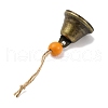 Iron Bell Hanging Ornaments HJEW-JM02446-4