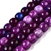 Dyed Natural White Jade Beads Strands G-T138-D26-4