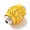 Rack Plating Alloy Beads PALLOY-F313-01MG-2