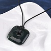 Natural Indian Agate Square Pendants Black PU Leather Cord Necklaces NJEW-K285-01E-3