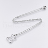 Non-Tarnish 201 Stainless Steel Pendant Necklaces NJEW-T009-JN127-40-1-2