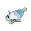Winter Theme Alloy Enamel Pendants ENAM-M002-04Q-P-2