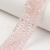 Electroplate Glass Beads Strands EGLA-A034-T6mm-L-2