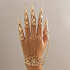 Halloween Gothic Flower
Iron Finger Ring Bracelets for Women WG5FE4C-04-1