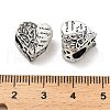 Alloy Rhinestone European Beads FIND-Q115-14AS-3