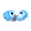 Handmade Evil Eye Lampwork Beads LAMP-T021-16C-2