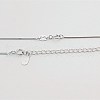 925 Sterling Silve Snake Chain Necklaces MAK-BB50682-A-2