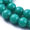 Natural Mashan Jade Beads Strands G-H1626-4MM-44-2