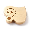 Ion Plating(IP) 304 Stainless Steel Charms STAS-Y002-02G-3