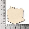 Color Printing Wood Pendants WOOD-S062-02B-3