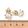 Alloy Crystal Rhinestone Pendants ALRI-M021-07-3