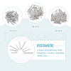 DICOSMETIC 150Pcs 3 Style 304 Stainless Steel Pendants STAS-DC0001-12-4