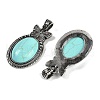 Synthetic Turquoise Pendants G-I370-09AS-02-2