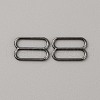 Alloy Underwear Strap Adjustment Buckles FIND-WH0110-599B-B-1