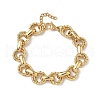 304 Stainless Steel Rolo Chain Bracelets for Women BJEW-S176-01G-B-4