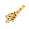 304 Stainless Steel Pendants STAS-P209-45G-4