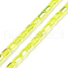 Electroplate Glass Beads Strands GLAA-Q101-02A-AB06-1