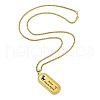 Constellation 304 Stainless Steel Micro Pave Clear Cubic Zirconia Wheat Chain Pendant Necklaces for Women Men NJEW-U007-01A-2