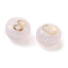 10Pcs Transparency Glass Beads GLAA-Q001-02A-3