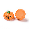 Halloween Opaque Resin Pendants RESI-D063-14C-3