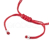 Nylon Braided Bead Bracelets for Women Men BJEW-JB11312-6