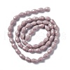 Faceted Glass Beads Strands GLAA-E037-01F-2