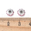 304 Stainless Steel Polymer Clay Rhinestone Beads STAS-Q038-01D-2