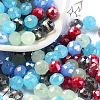 Glass Beads EGLA-A034-LM8mm-49-4