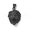 304 Stainless Steel Pendants STAS-G346-12EB-1