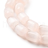 Natural Selenite Beads Strands G-F750-B-08-5