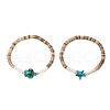 Sea Turtles and Starfish Coconut Beads Bracelets BJEW-JB11882-2