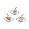 Natural Picture Jasper Pendants G-L512-H15-1