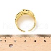 Brass Adjustable Cuff Rings RJEW-V009-05G-5