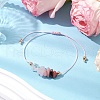 Gemstone Braided Bead Bracelet BJEW-JB11013-03-2