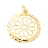 Real 18K Gold Plated Brass Pendants KK-L206-013G-01-2