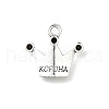 Tibetan Style Alloy Pendants PALLOY-R157-01AS-07-1